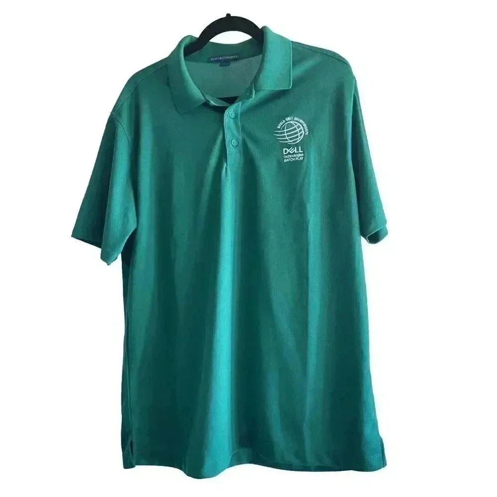 Port Authority Mens Polo Large World Championship Golf Dell Match Play